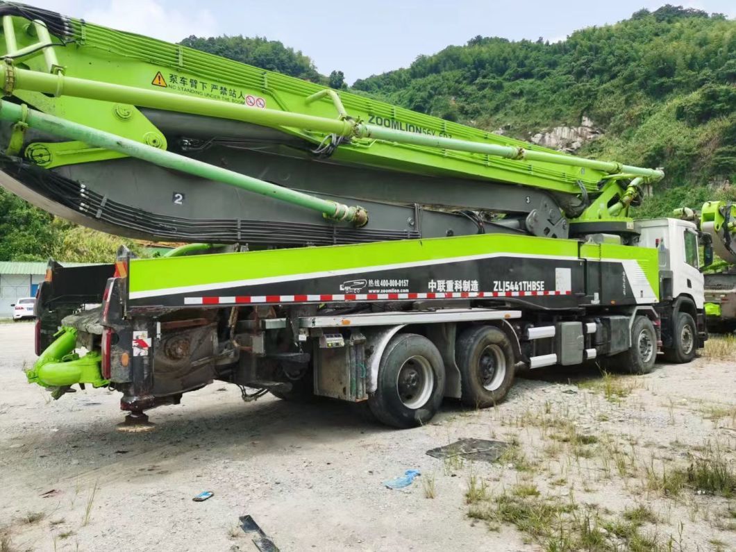 Top Original Condition 2019 Zoomlion 56m Concrete Pump Truck