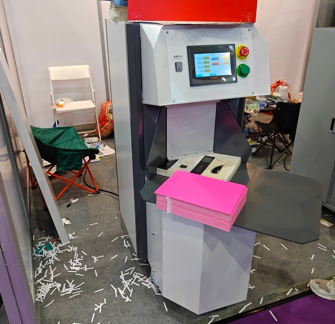 Very Thickness 250g 300g 335g 350g 400g 450g Max 500g Paper Hard Cover PP PVC  Sheet Counter Counting Number Machine