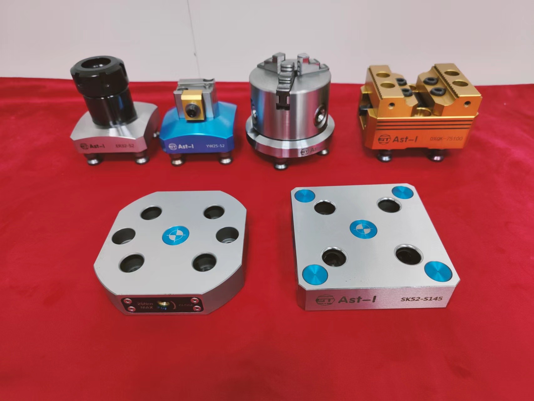 Reversible Axis Fixtures Hardened 5 Axis Dovetail Fixture 75100T