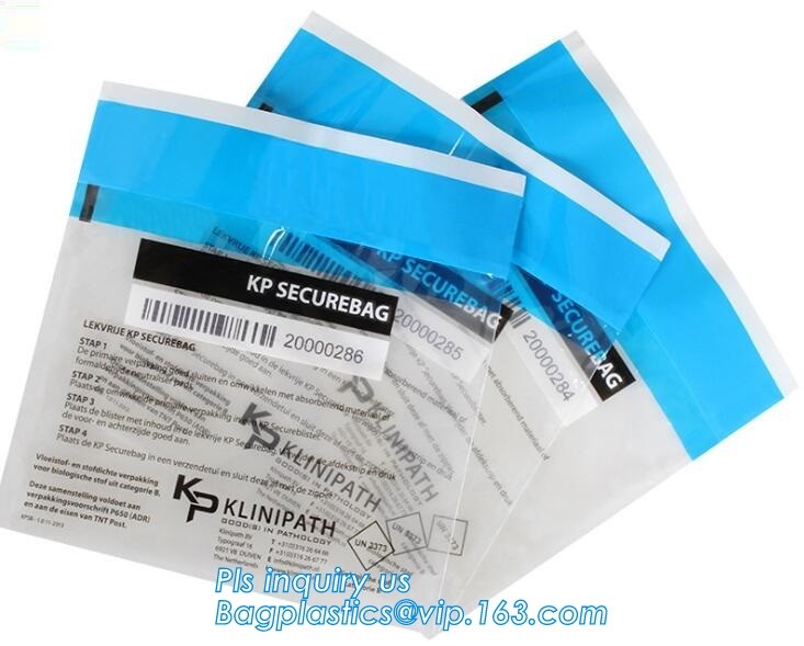 Security plastic bag with adhesive tape for cash, plastic money bag, Security Money Cash Bag For Airport/Bank and police