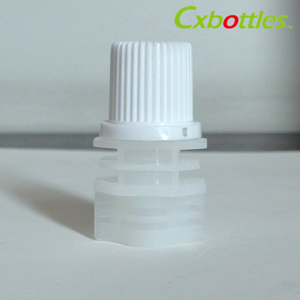 8.6 Millimeter PE Plastic Spout Caps For Soya - Bean Milk pouch