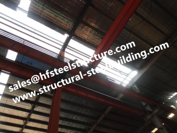 Customize Prefab Industrial Steel Buildings Frame Apartment / residential steel