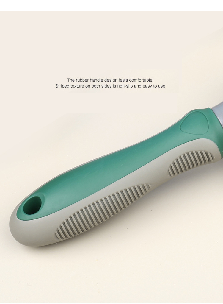 Portable Pet Hair Remover Brush Self Cleaning Slicker Comb Reusable Hair Cleaning