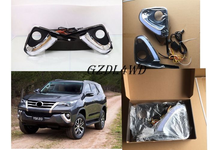 OEM 4x4 Driving Lights / Car Light Cover For Toyota Fortuner​ Led Daytime Running Lights