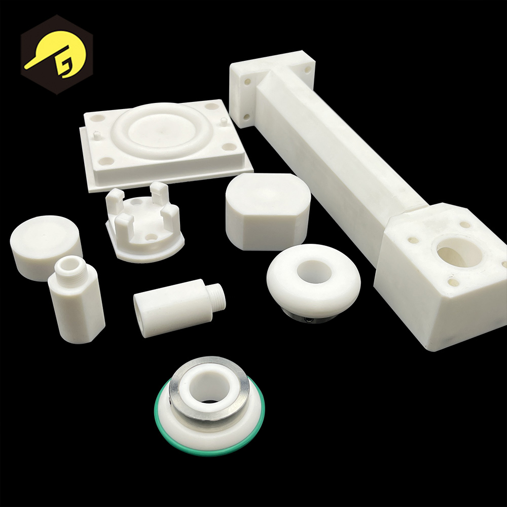 Provide Plate Grade Engineering Parts CNC Machining PTFE Components