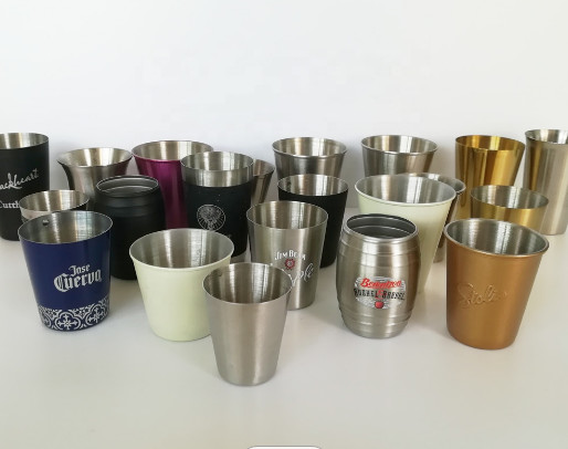 400ml Aluminium Drinking Cups Round Personalized Wine Tumbler