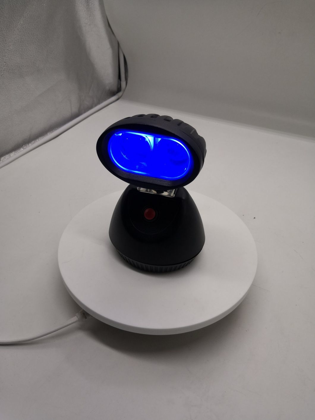 Rechargeable 10W LED Forklift Blue Spot Warning Light Factory