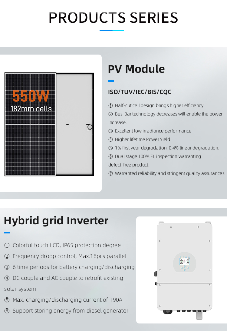 10kw hybrid solar system for home solar system 10kw complete