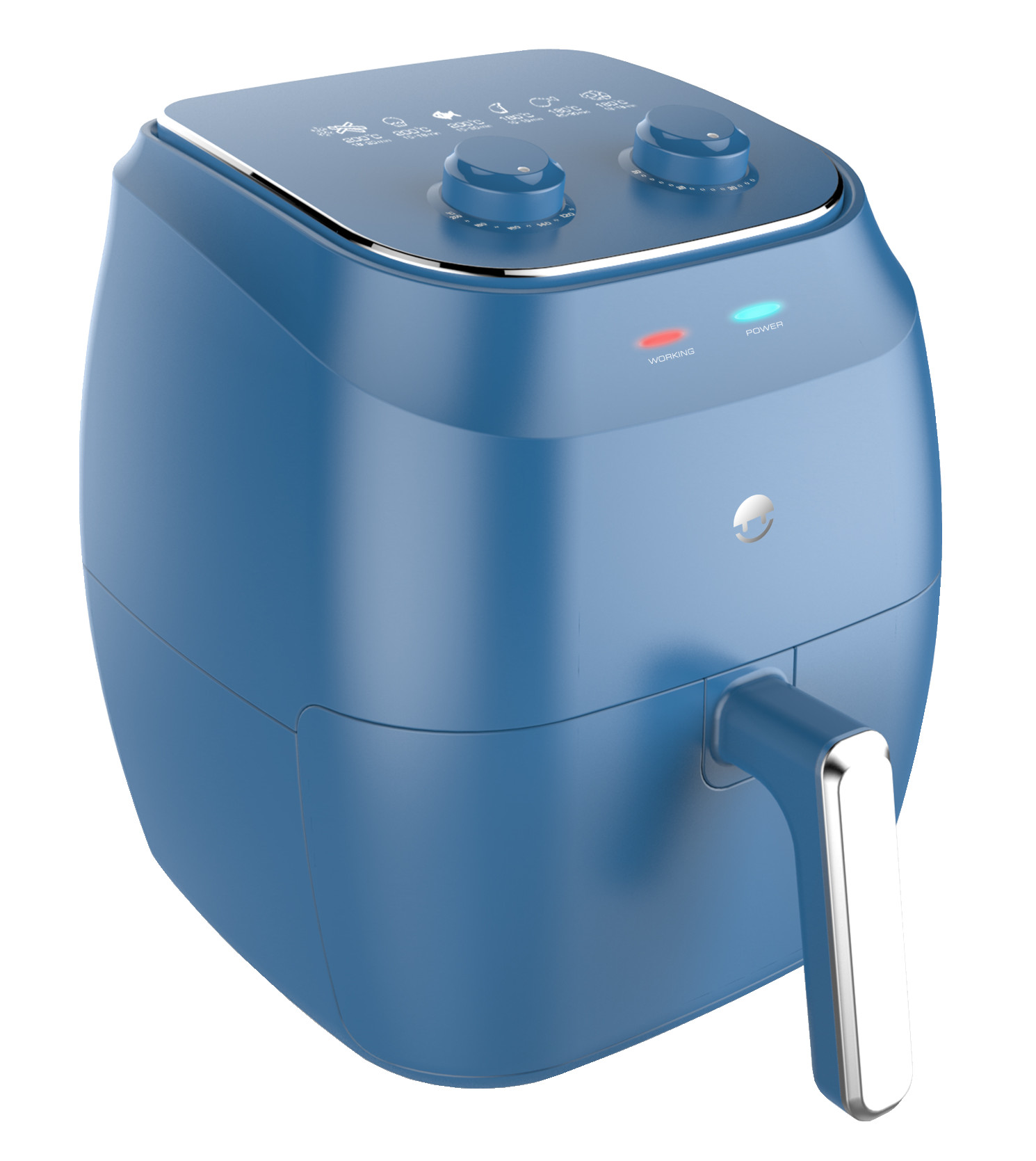 5 Litre Big Capacity Air Fryer 2000W , Family Size Air Fryer Without Oil