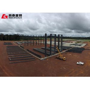 Buy cheap Prefabricated Hot Rolled Steel Structure Hangar Warehouse H Section from wholesalers