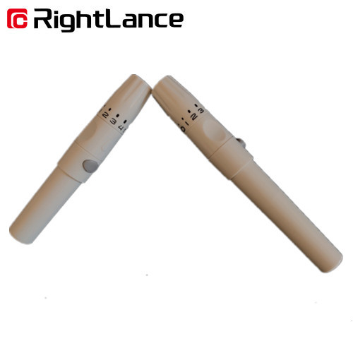 101.5mm ABS Finger Stick Lancet Blood Glucose Lancing Device FDA