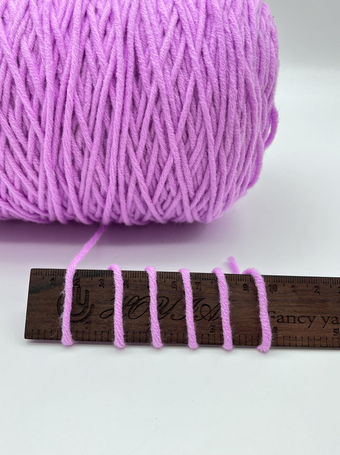 Premium 100% Acrylic Fleece Yarn Tufting Yarn Cone for Cozy Knits and hand knitting
