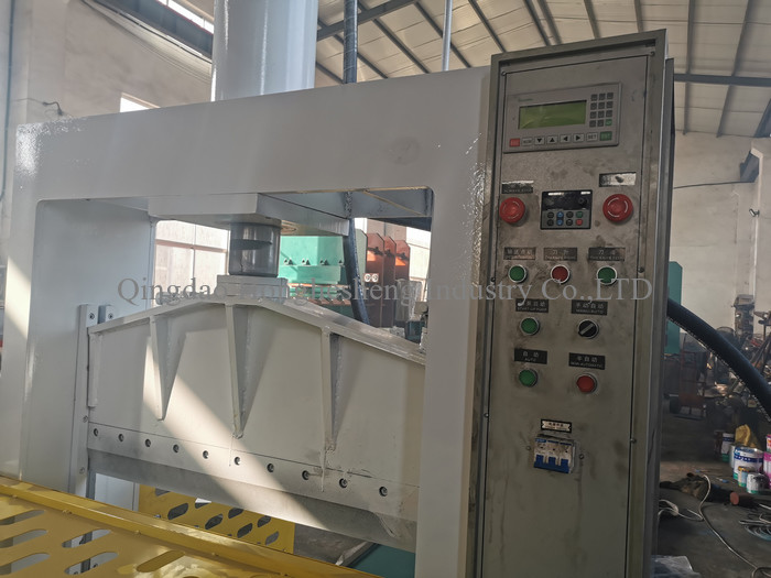 XQL660 8 Ton Foam Rubber Cutting Machine CE ISO9001 Rubber Sheet Cutting Machine