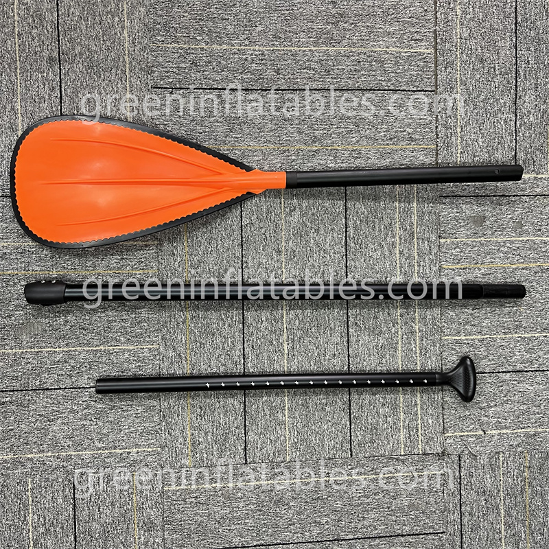 3 piece SUP canoe Paddle board paddle race reinforcement blade anti-twist buckle aluminum paddle factory direct sales