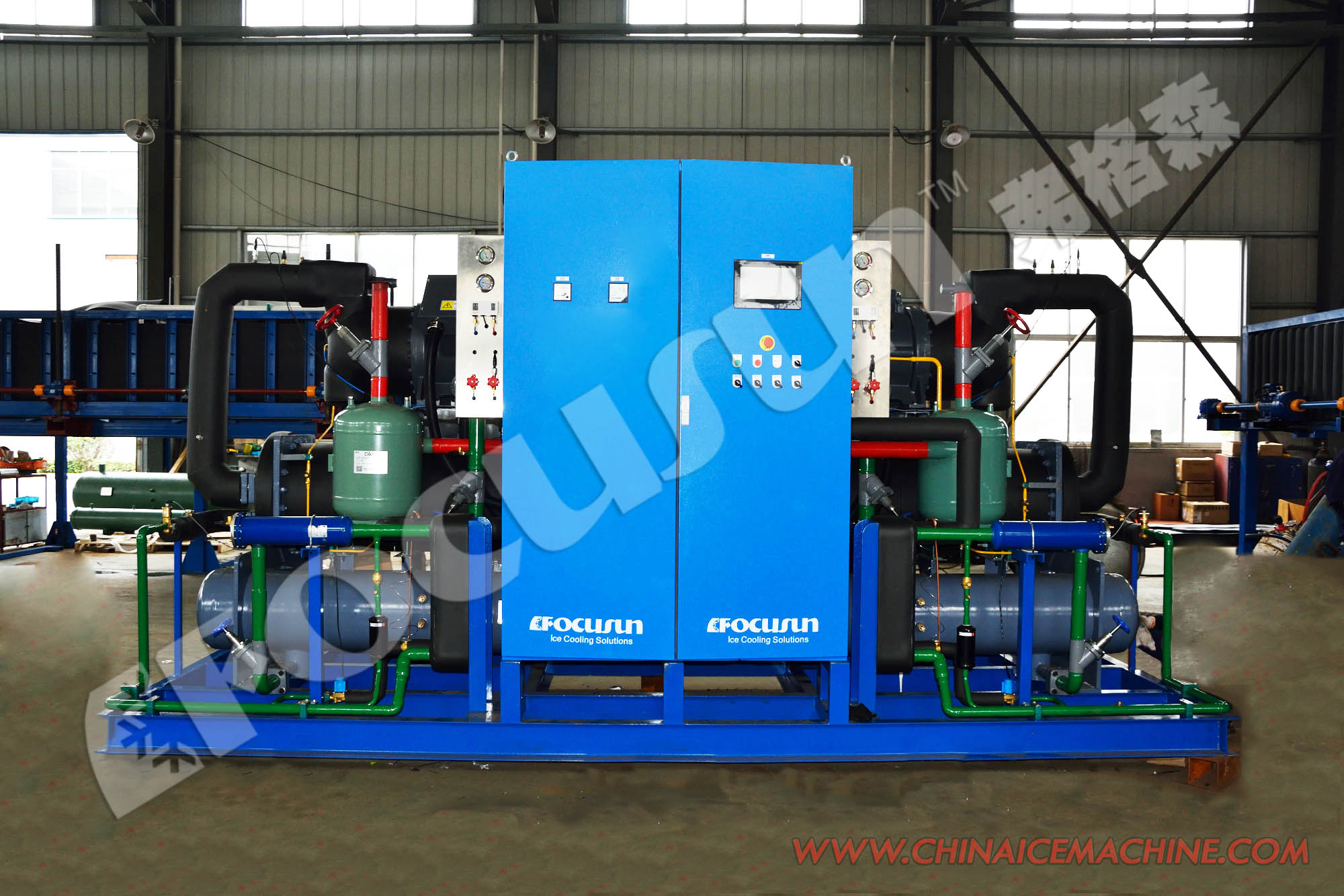Industrial Food Processing Water Chiller with PLC Control and Advanced Technology
