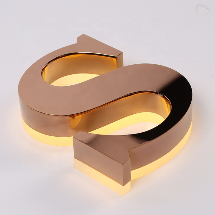 Creative ring acrylic light box Bar Coffee Clothing store atmosphere sense signs circular ring billboard