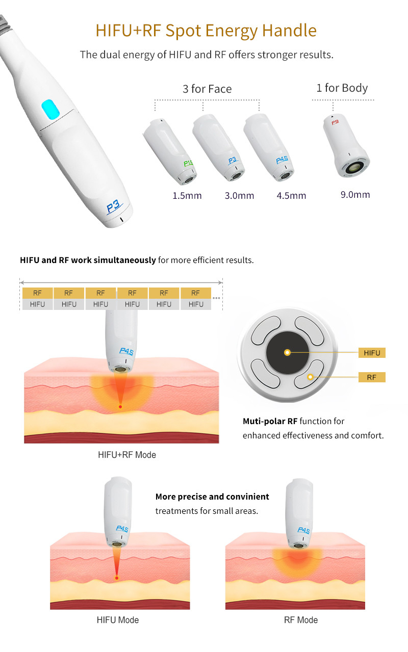 Portable Machine Face Lifting High Intensity Focused Ultrasound Smas Hifu Wrinkle Remover Beauty Machine
