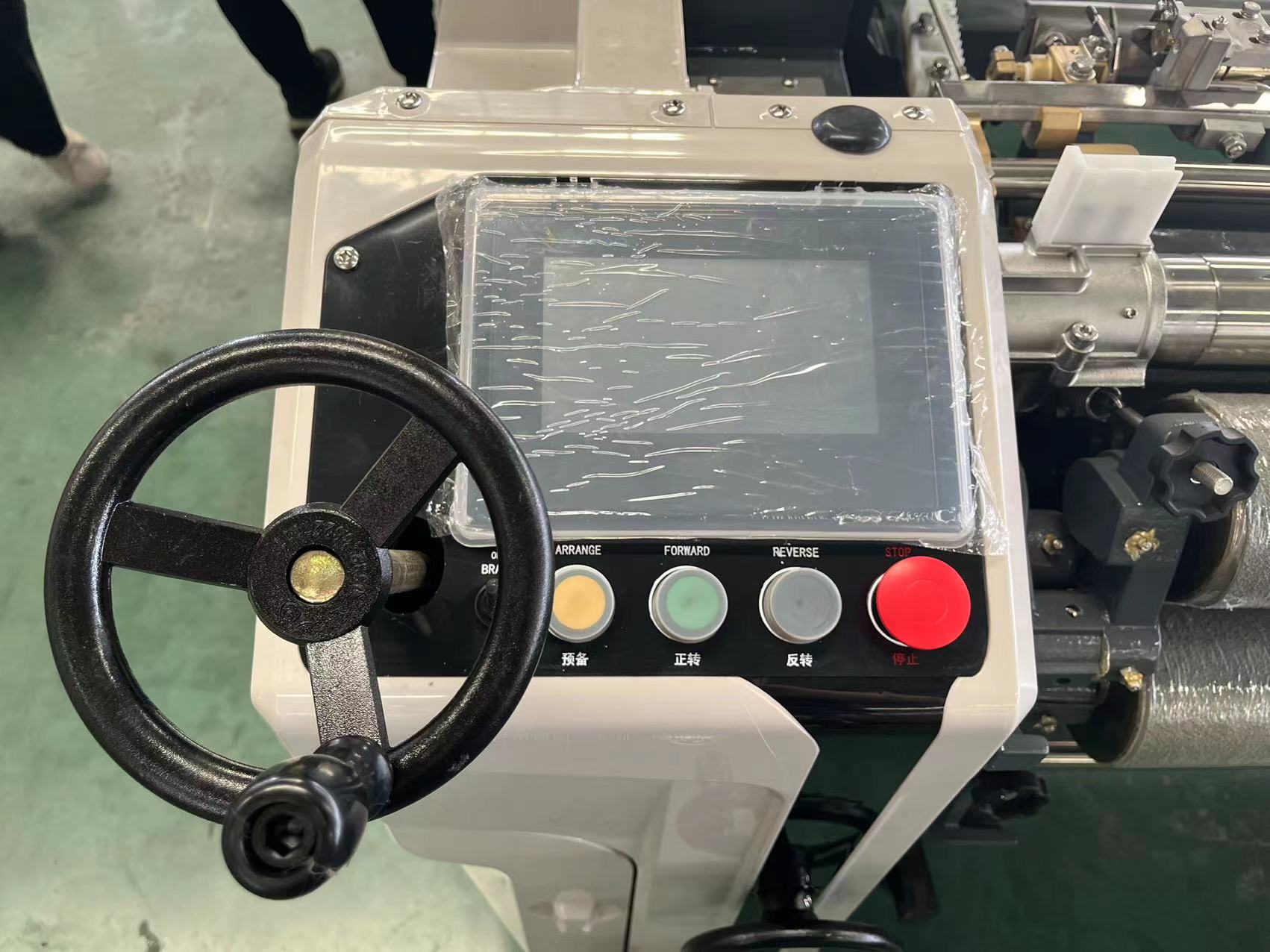Three Nozzle Double Pump Water Jet Looms Spare Parts Weaving Machine Touch Screen