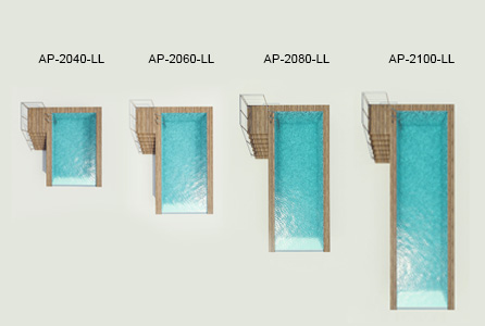 Outdoor Prefab Pool Large Transparent Acrylic Glass Swimming Pool for Underground Spaces