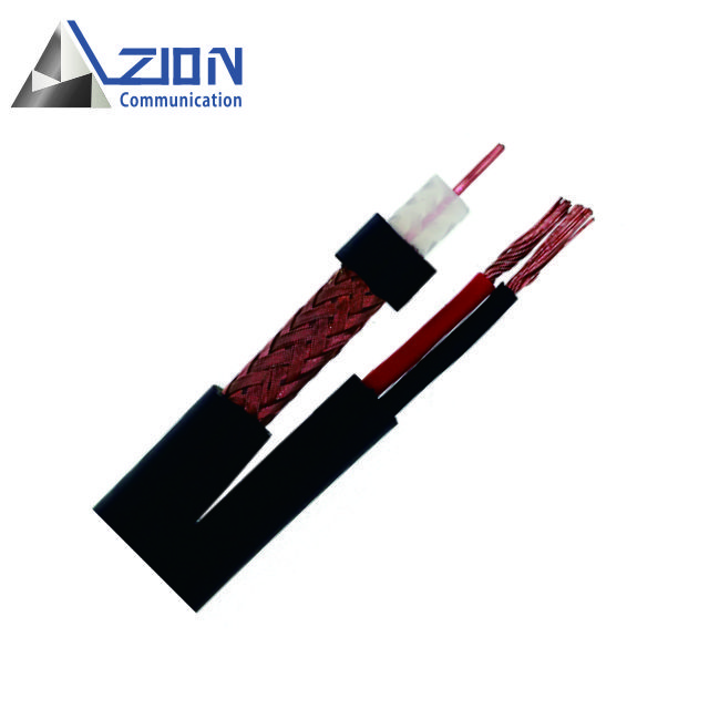 CCTV Cable for Digital Video RG59 B/U 23AWG Copper with 2x0.75mm2 CCA Power