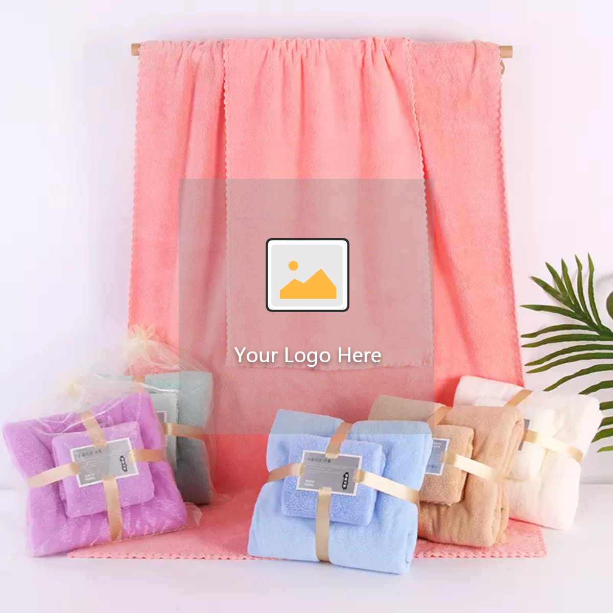 300 GSM Coral Fleece Face Bath Towel Set for Home Hotel Spa from OEM Manufacturers
