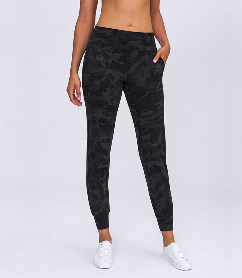 Side Pocket Women's Loose Jogger Pants Athletic Breathable Running Sweatpants