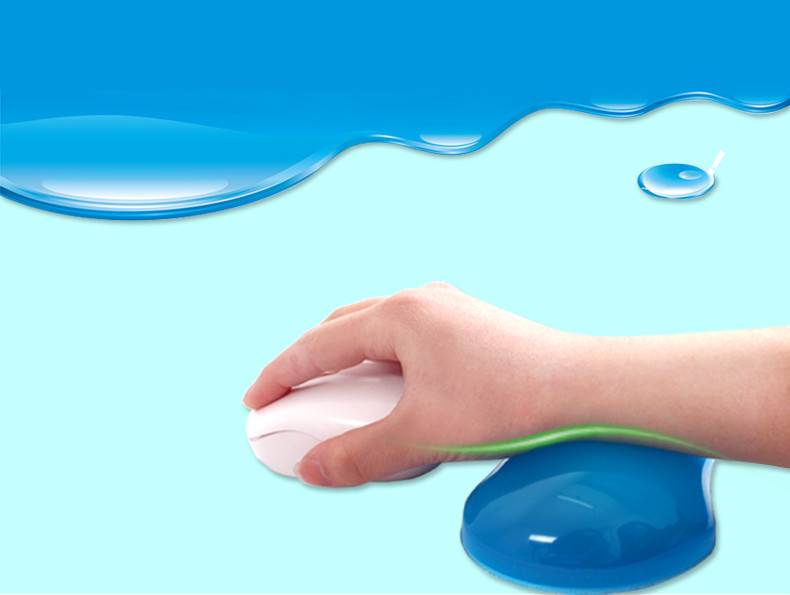 OEM ODM Gel Pad Wrist Rest Pillow Skid Resistant For Reduce Pressure