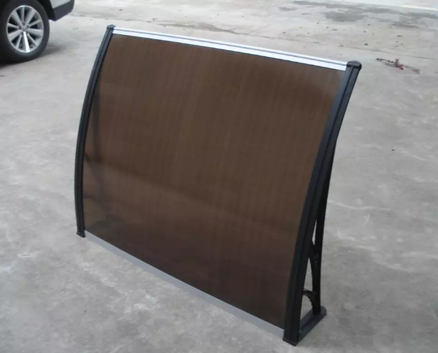 1200mm Length Window Balcony Awning with Clear Plastic and Easy Installation