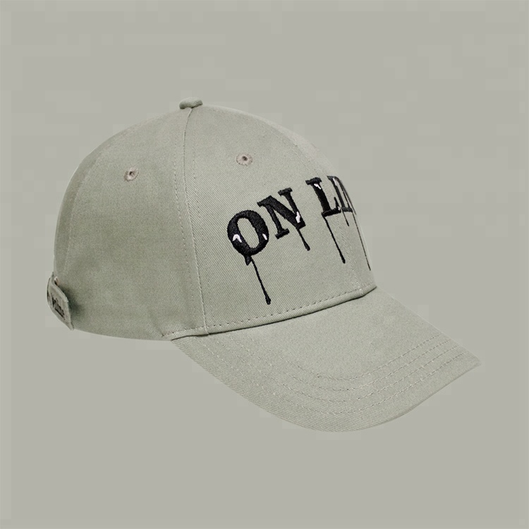 Custom Made Elegant Printed Baseball Caps Sun Protection Acylic / Wool Material