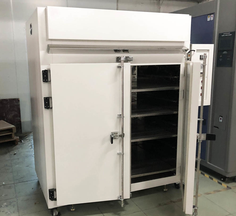 LIYI Vertical Electric Drum Wind Drying Oven OMRON PID Controller For Chemicals