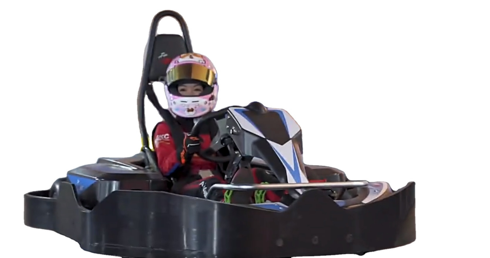 Belt Drive 3000RPM Fast Electric Go Kart For Adults Remote Control
