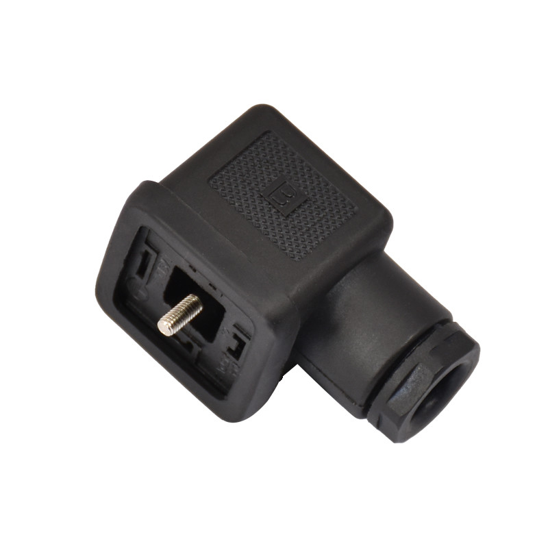 18mm Solenoid Valve Connector Types A Size Male MCX Connector For Hydraulic / Air Powered Valves Connect