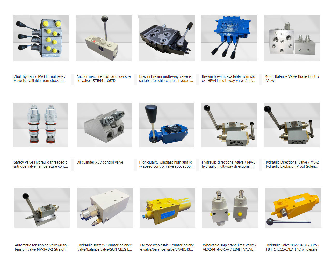 Ship Stern Throwing Boat WALVOILSDS-180 Hydraulic Control Valve Multi - Way Reversing Valve