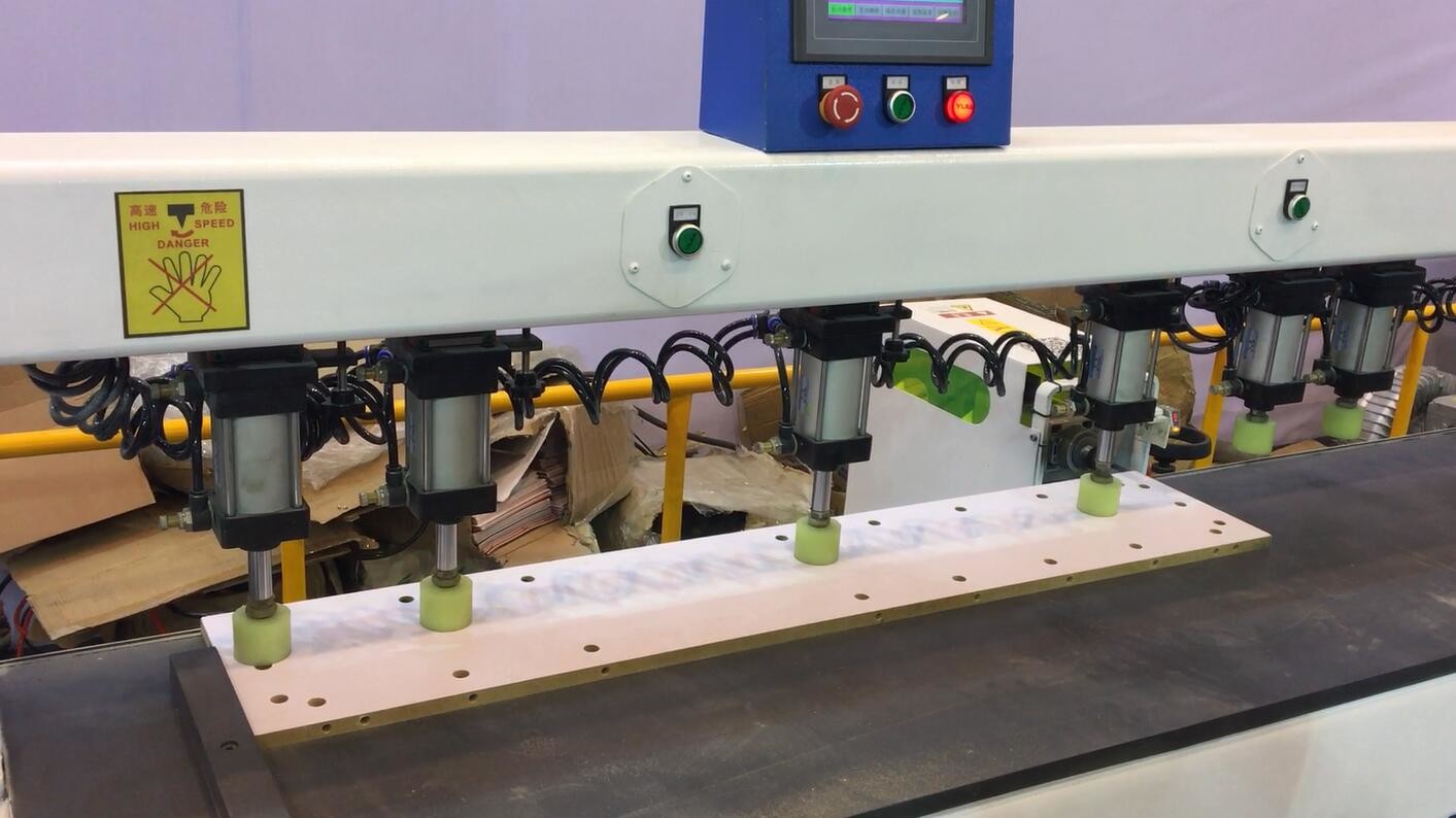 computer full automatic horizontal side hole drilling machine laser location drilling machine