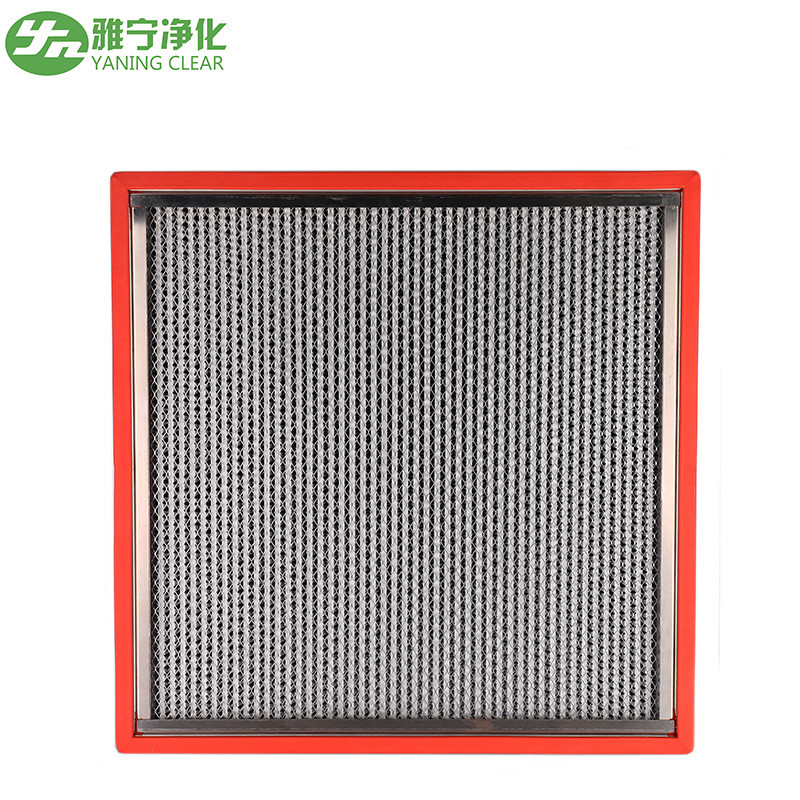 H15 Portable Hepa Air Purifier Fiberglass Fiber High Temperature Resistance