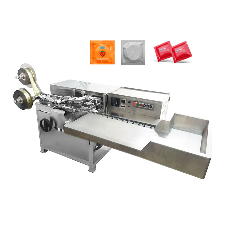Multi-Row High Production Automatic Lubricant Condom Packing Machine