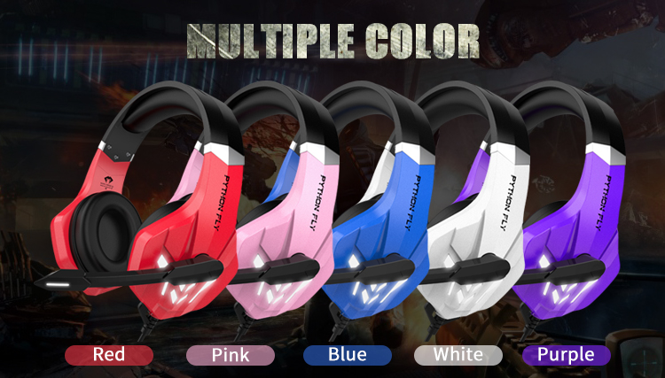 Rgb Usb Wired Gaming Headphones Stereo 7.1 Noise Reduction Over Ear For Cadeira Gamer