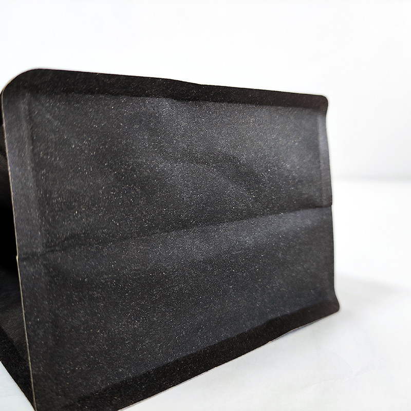 Zip Lock Flat Bottom Pouch Coffee Food Packing Kraft Paper Doypack Bag With Valve