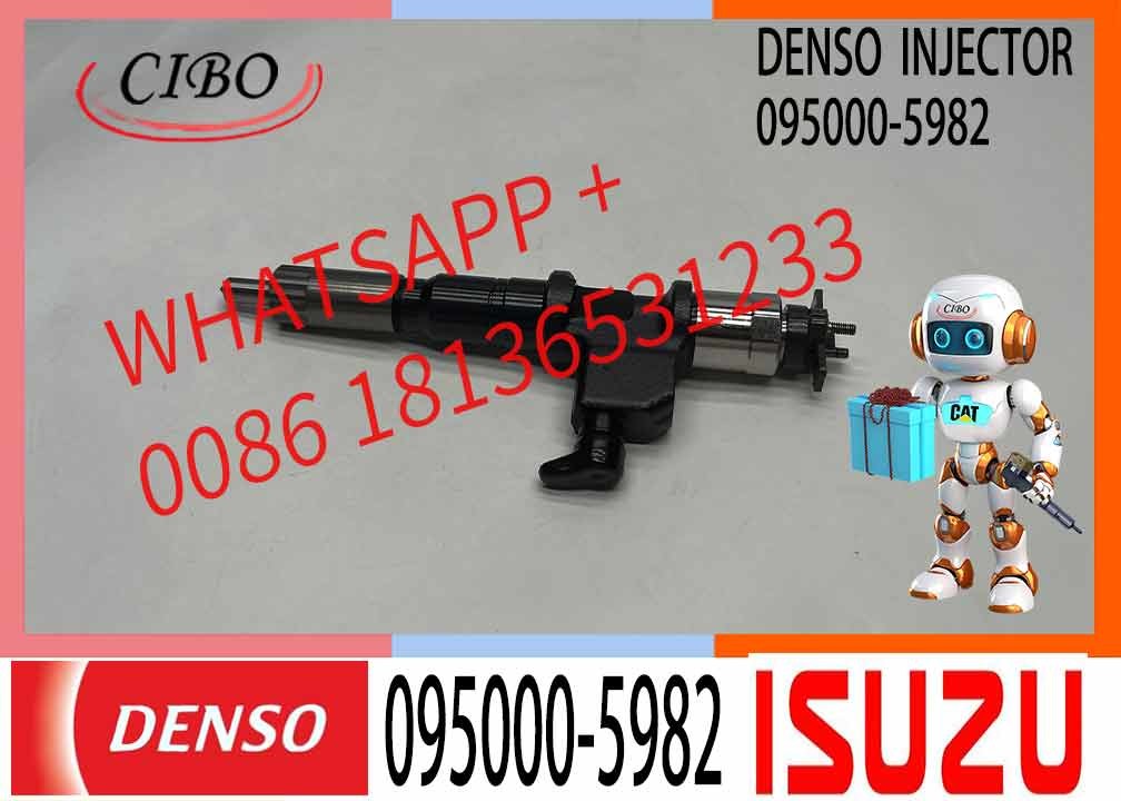 Neutral Fuel Injector 8-97603099-2 095000-5982 095000-5980 For Isuzu 4hk1 6hk1