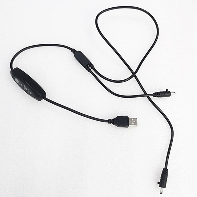 Low Voltage Usb Dc Cable 13cm Straight Angle Usb Power Switch Cable