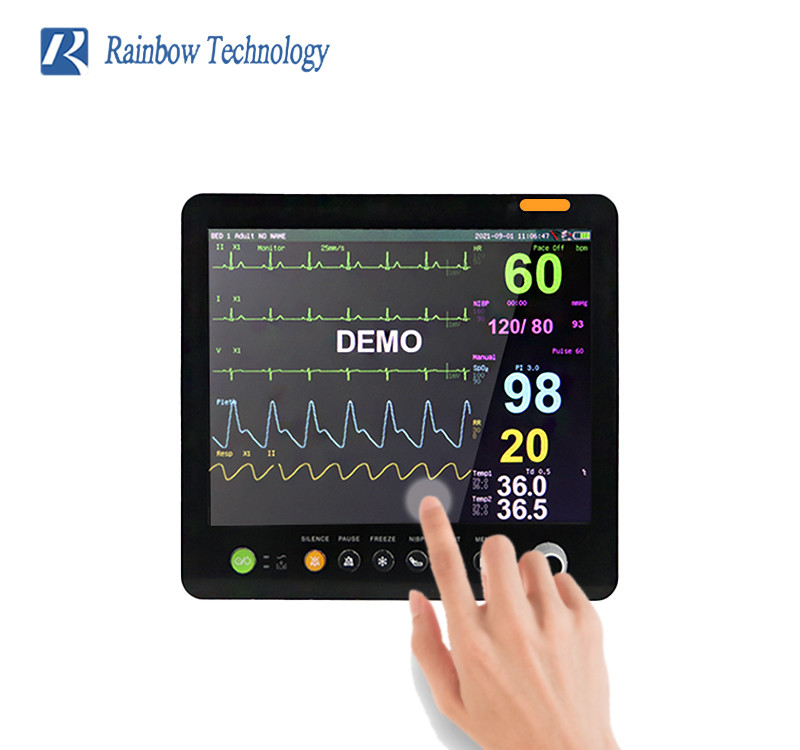 Hospital Medical Equipment Surgical Monitor 6 Touch Screen Multi Parameters