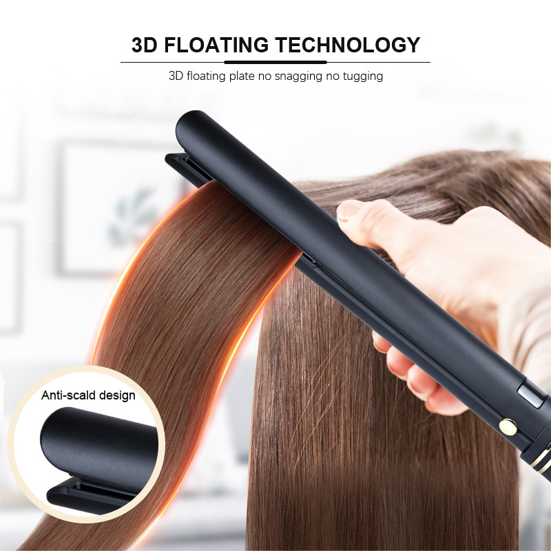 450F 2 In One Hair Curler And Straightener , 110-240V Hot Tool Straightener