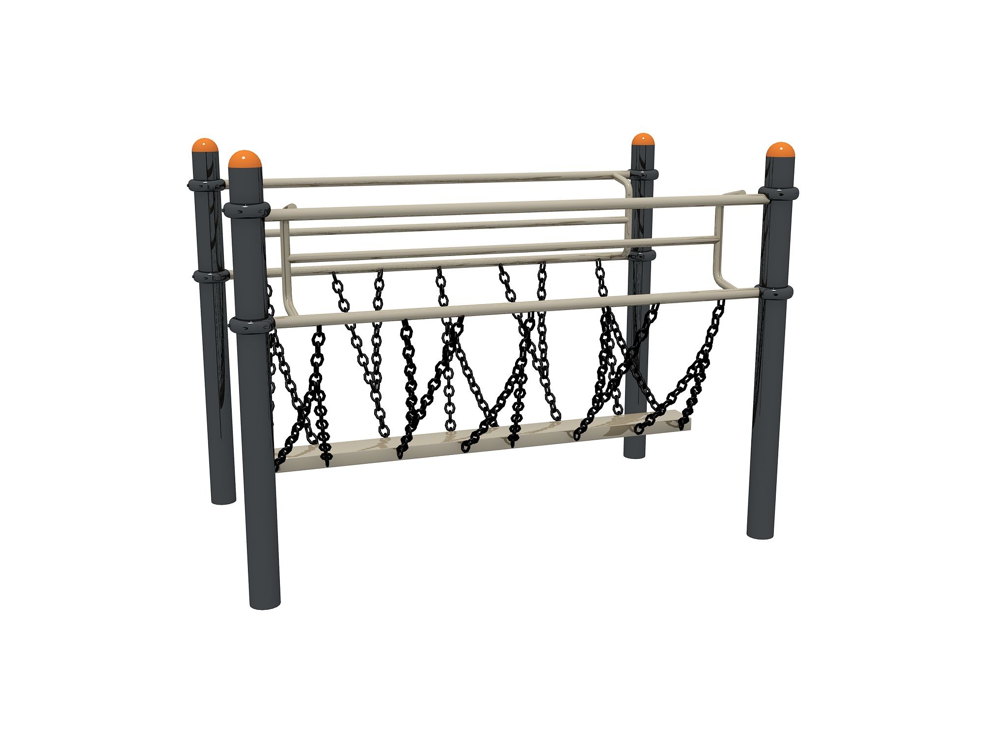 Professional Outside Fitness Equipment Outdoor Gym Equipment Sling Bridge