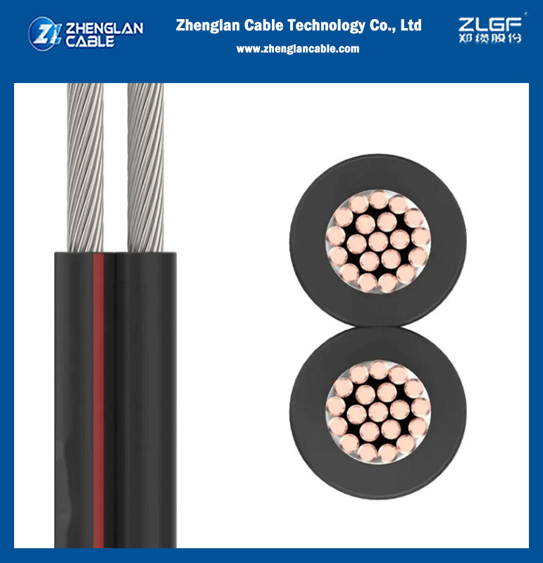 TUV SAA Approved Solar Pv Cable 2.5mm2 4mm2 6mm2 10mm2 UV Resistant Black / Red Photovoltaic Solar Cable