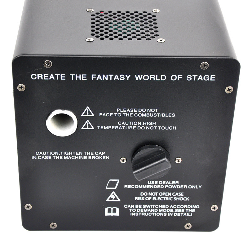 CE RoHs Listed Colorful Wireless DMX Wedding Effect Reusable Cold PYRO machine