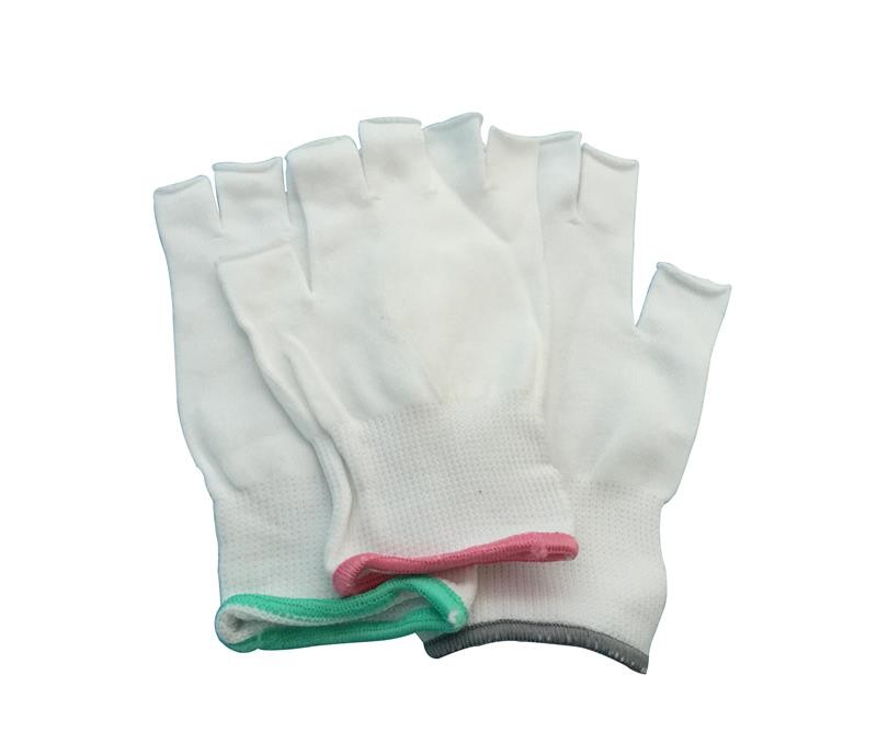 Seamless Polyester Liner Anti Static Gloves , Electrostatic Discharge Gloves