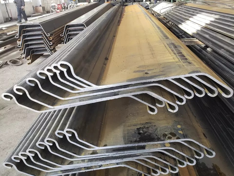 Z Type Hot Rolled Cold Rolled Steel Sheet Pile JIS Standard