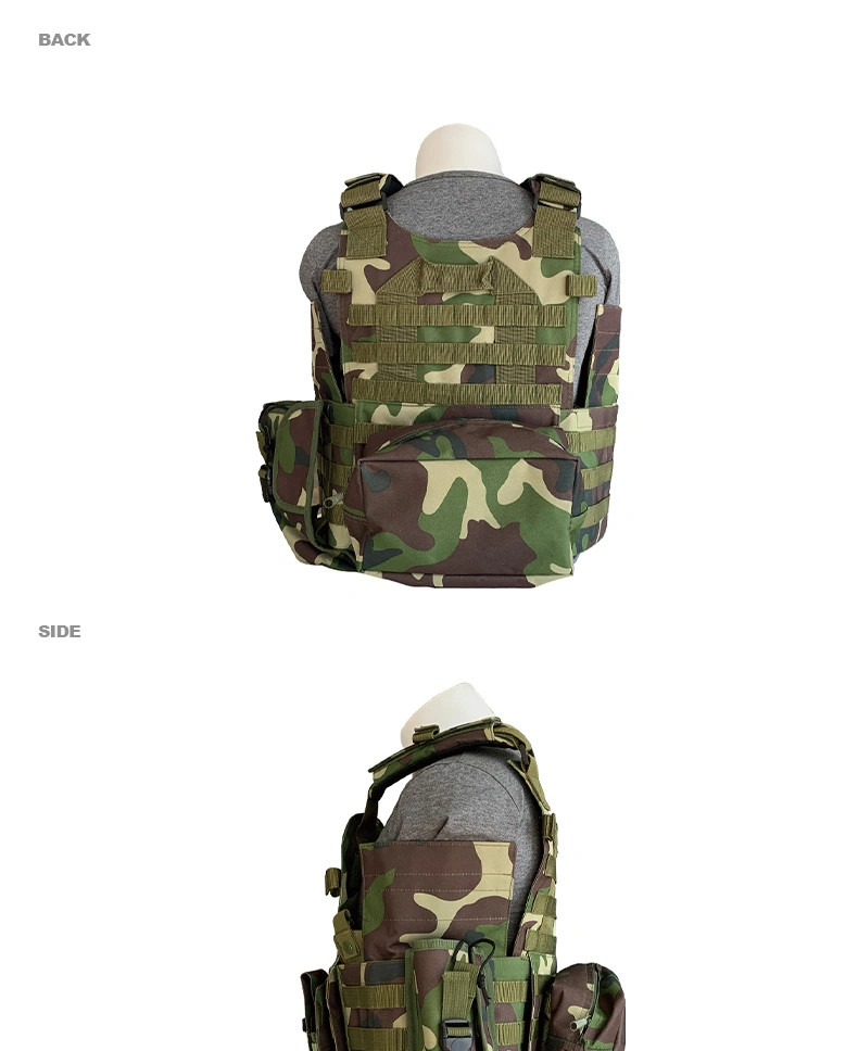 Camouflage Breathable Tactical Vest with Molle system