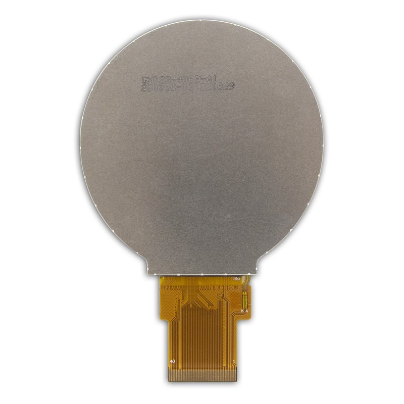 2.76 Inch 480x480 Circular IPS TFT LCD Module MIPI Interface 300 nits 2.8 inch Round Display