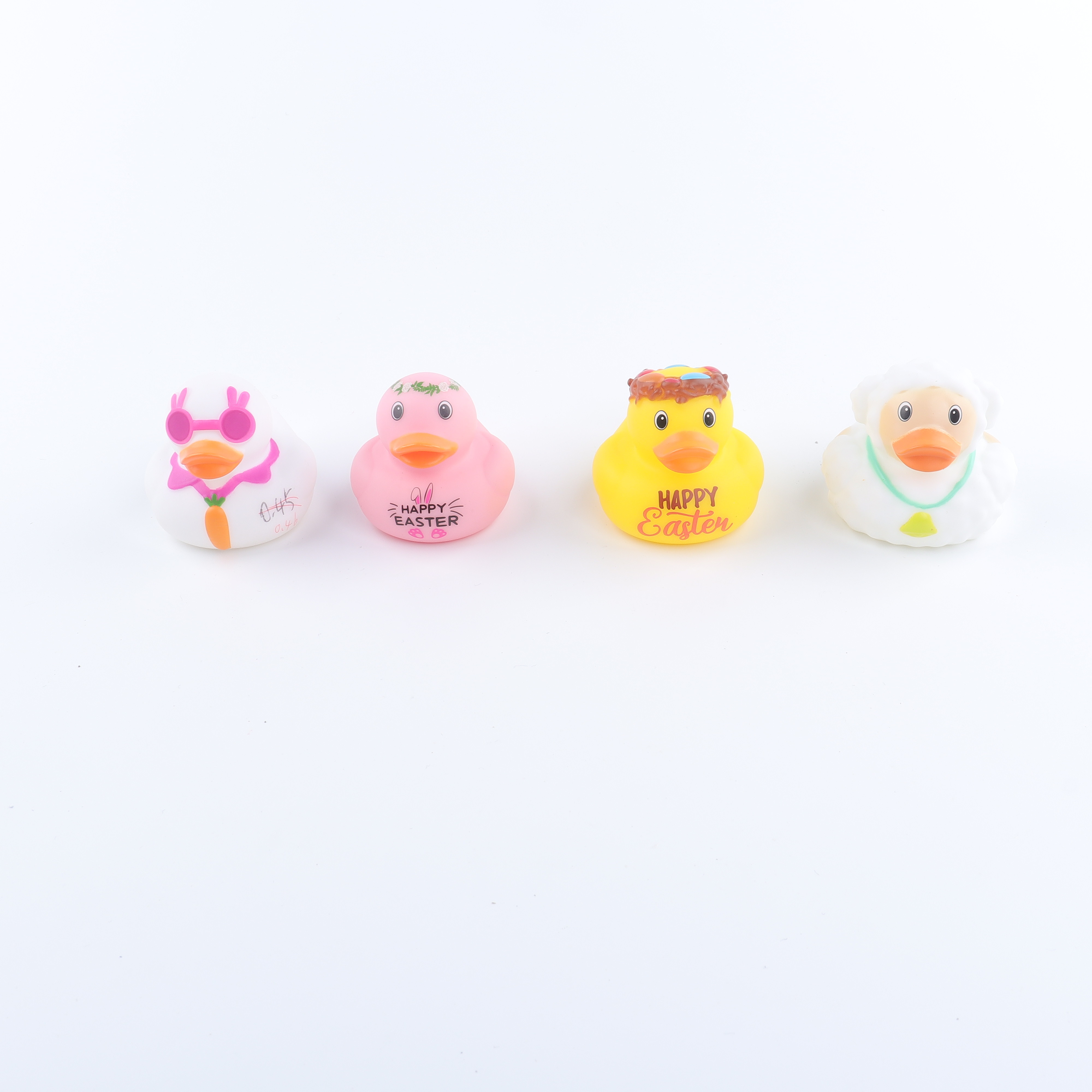 25 Pack Rubber Duck Bath Toy Assortment Baby Shower Birthday Gift Custom Wholesale Miniature Rubber Ducks